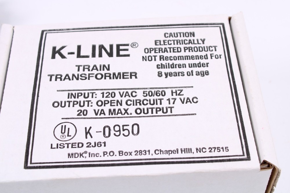 K-Line K-0950 Train Transformer