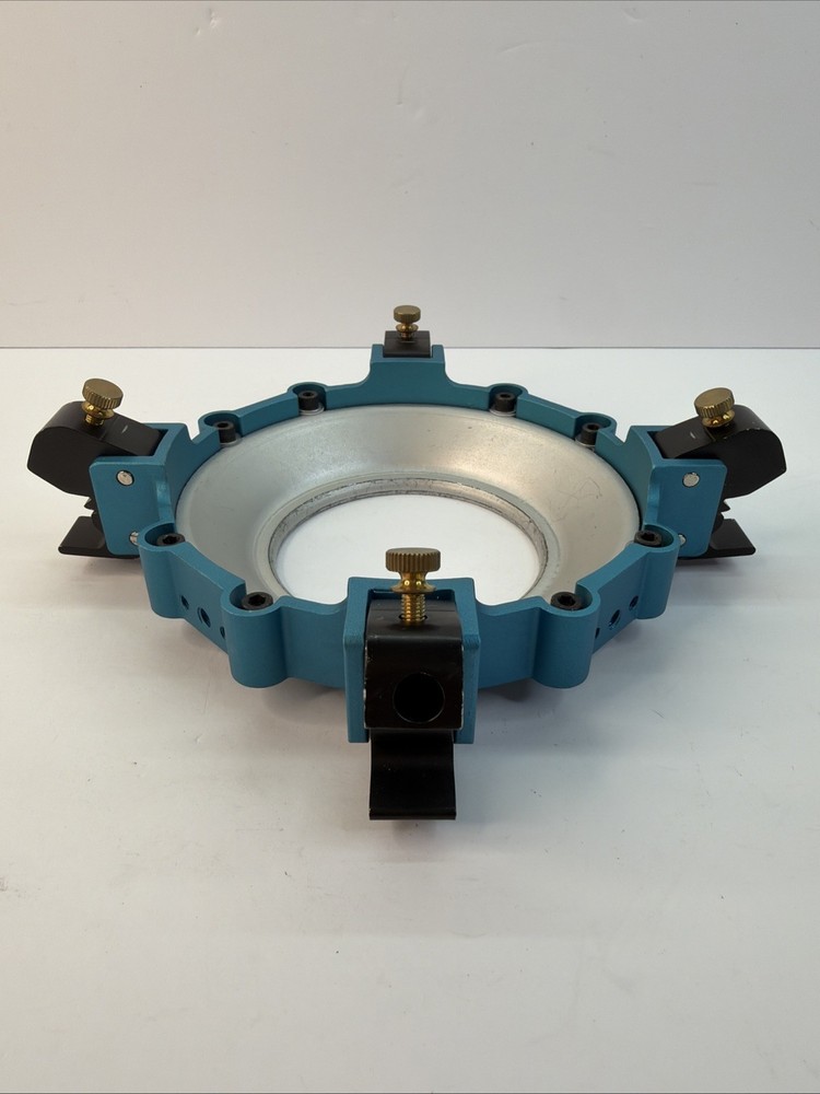 Chimera Quick Release Speed 🔄 Ring Silver & Blue Studio Lighting Adapter