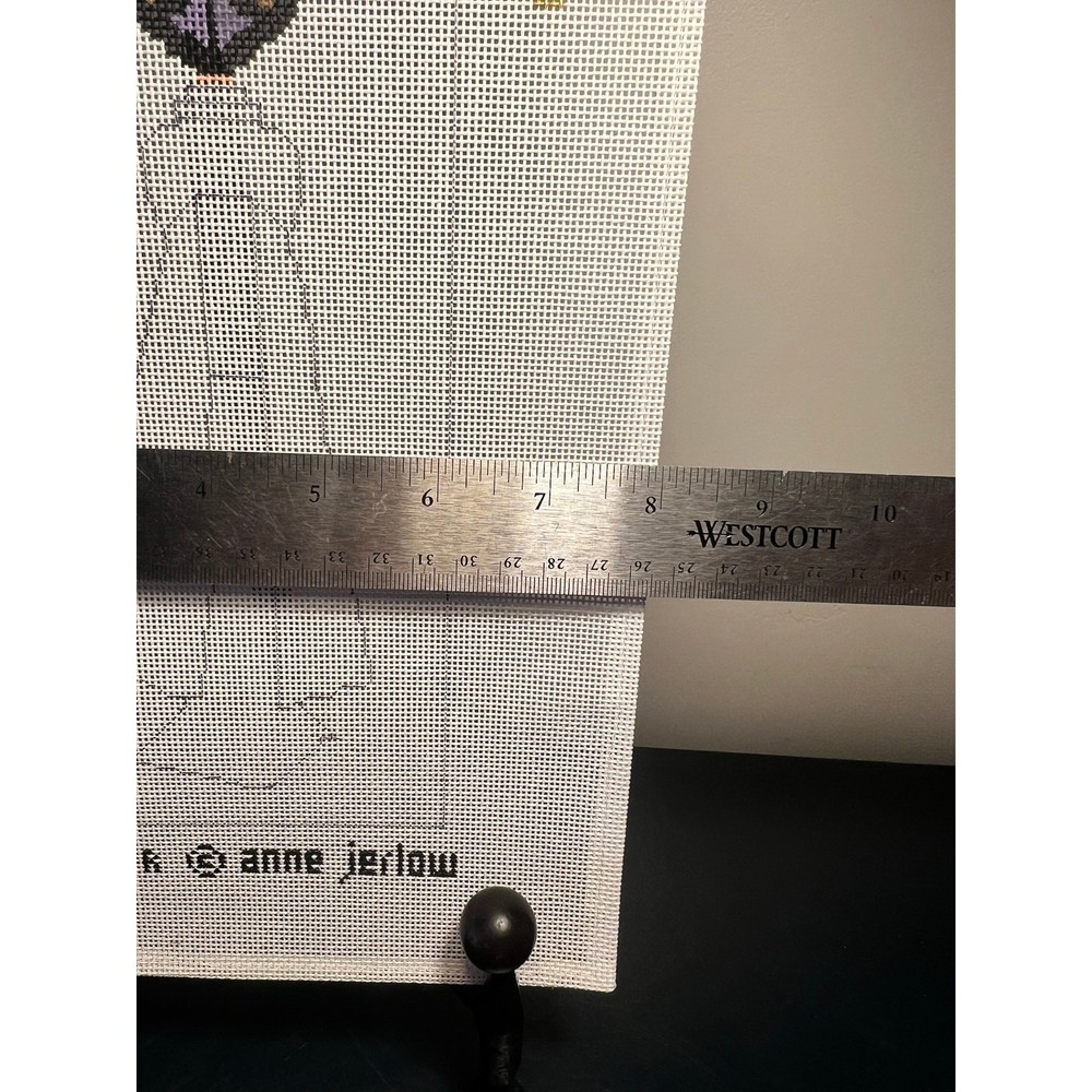 Anne Jerlow Hand Painted Needlepoint Canvas AJ-515-R Pattern