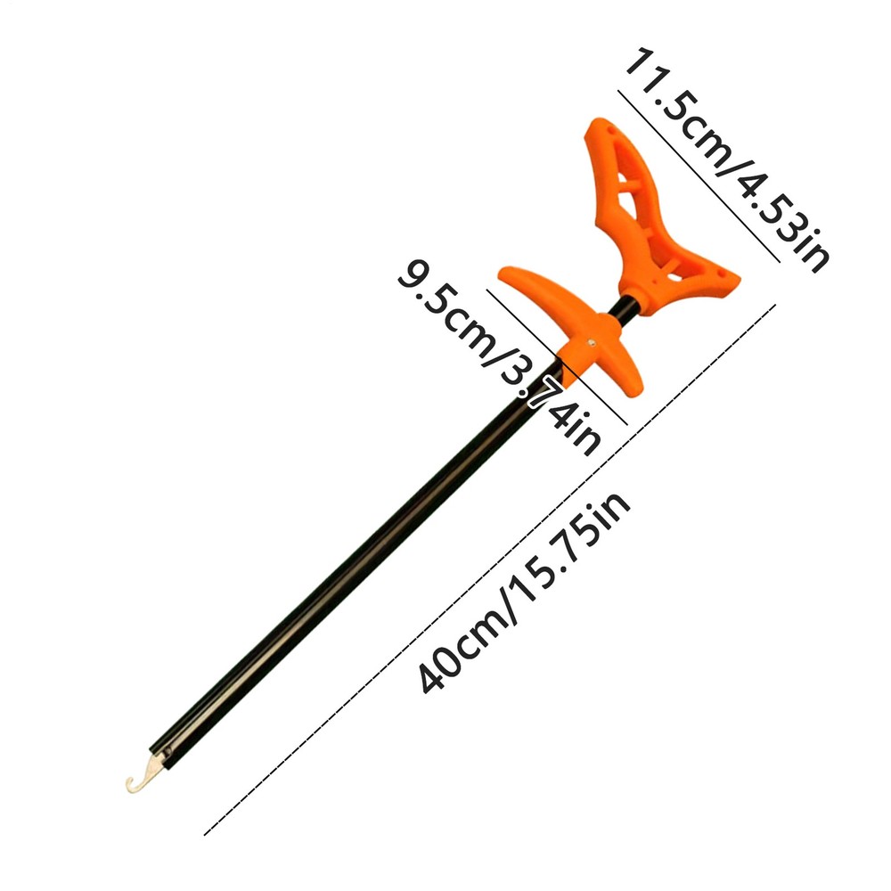 Fish Hook Remover Tool Angling Lure Disconnect Extractor High Strength Dehooker