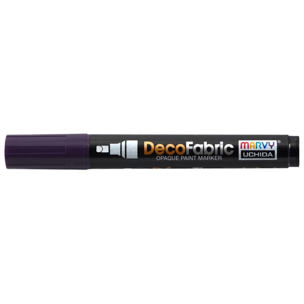 Uchida DecoFabric Opaque Paint Marker Chisel Tip-Violet