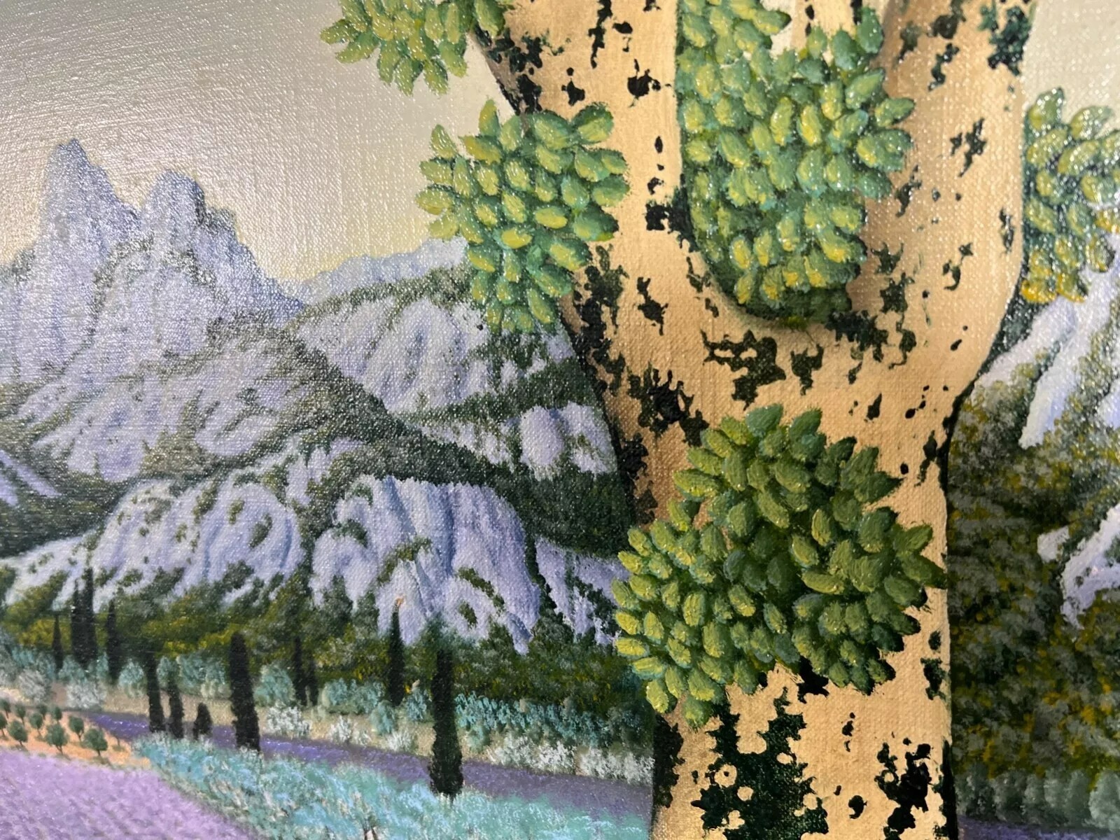 Gyorgy STEFULA "Lavender Field" Collectible! #112