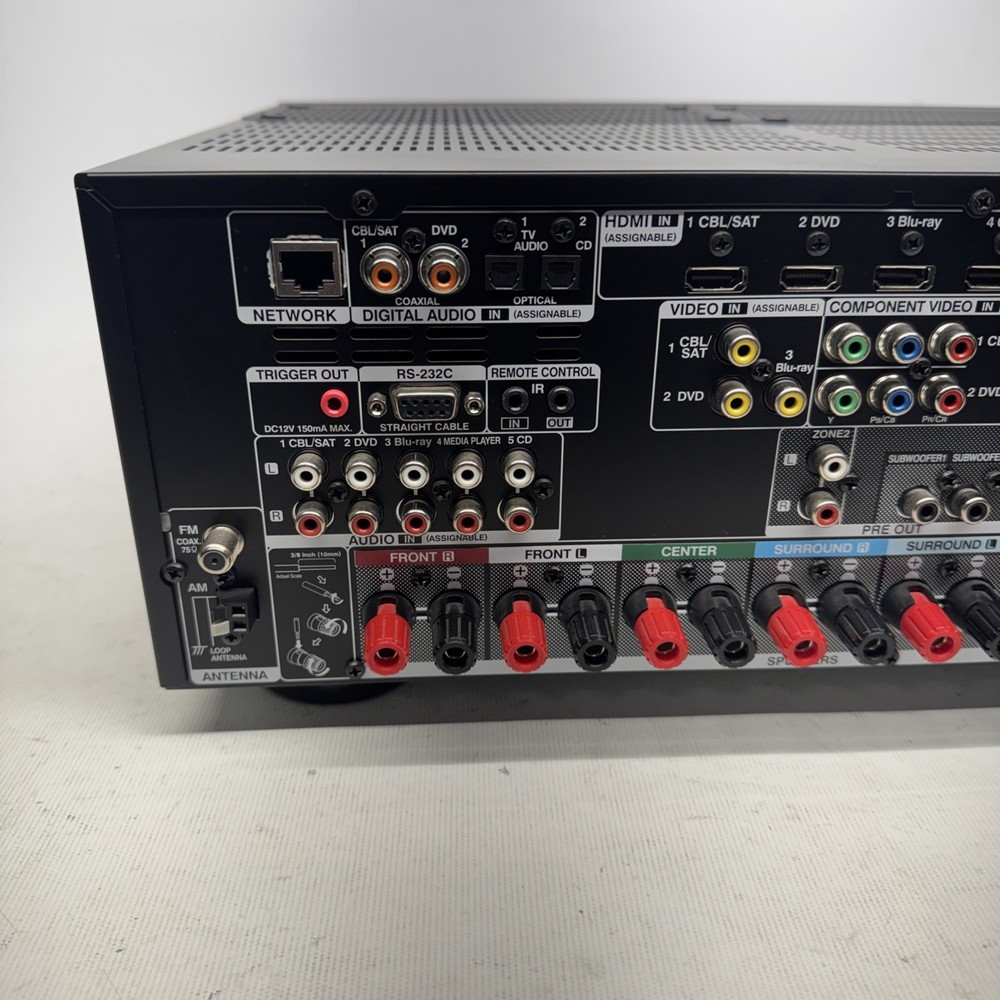 Denon AVR-X3000 7.1 CH 4K UHD Integrated Network A/V Receiver +Remote *BUNDLE!