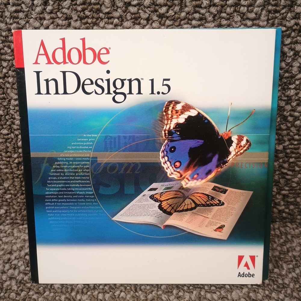 Adobe InDesign 1.5 Educational Version For Mac with Serial Numbers