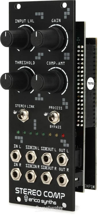 Erica Synths Stereo Compressor Eurorack Module