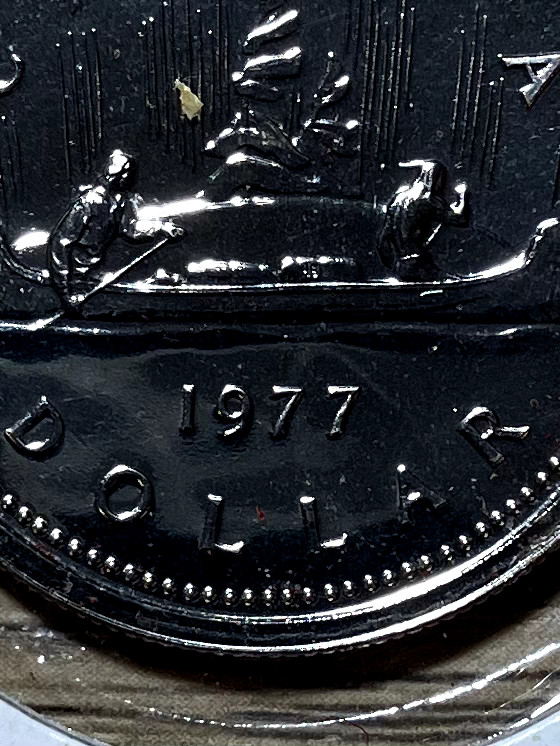 1977 Canada Nickel Dollar - PL64- Possible DDR