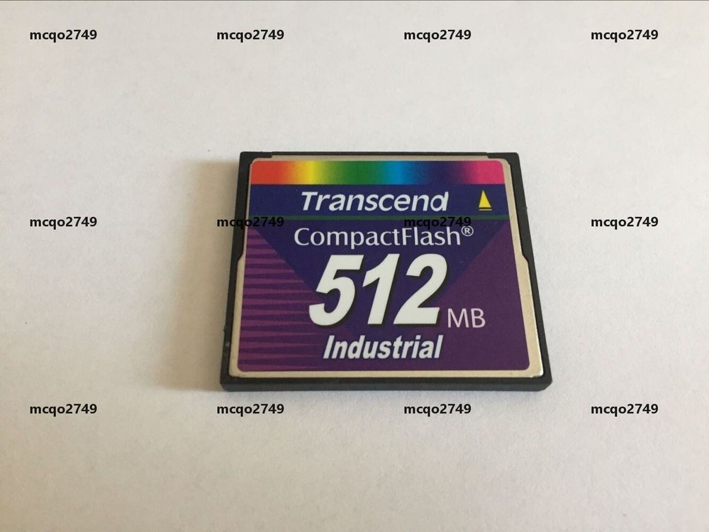 transcend 512mb industrial  compactflash CF memory card
