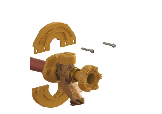 4-Piece over Size Wall Flange Kit