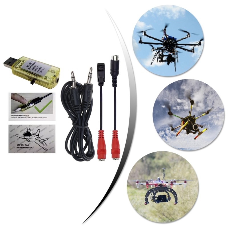30 in 1 Remote Control Simulation Tool USB Flight Simulation Tool