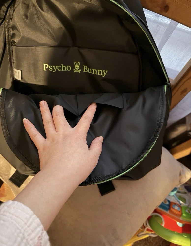 Psycho bunny rubberized Backpack