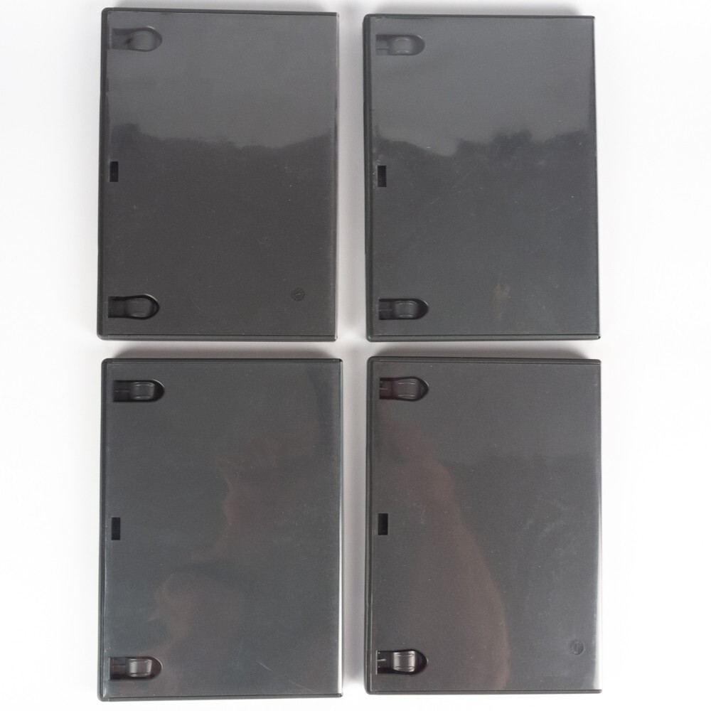 19 Empty DVD CD MOVIE GAME Case Replacement, Single Disc cases