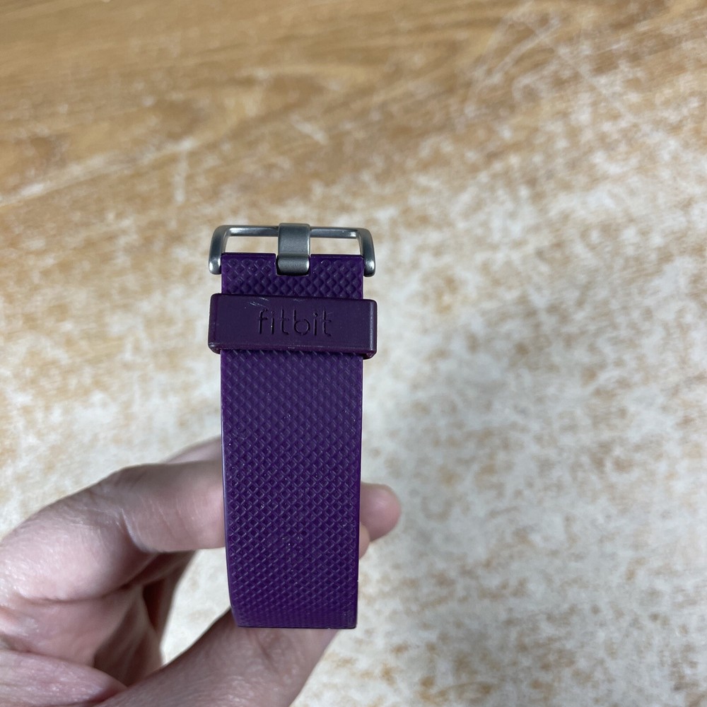 Fitbit Charge HR Wireless Activity Tracker PLUM (Purple) - Untested