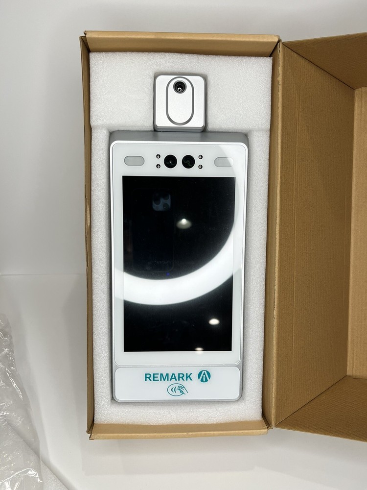 Remark rPAD Automatic Face Recognition Temperature Measurement Scanner Kiosk