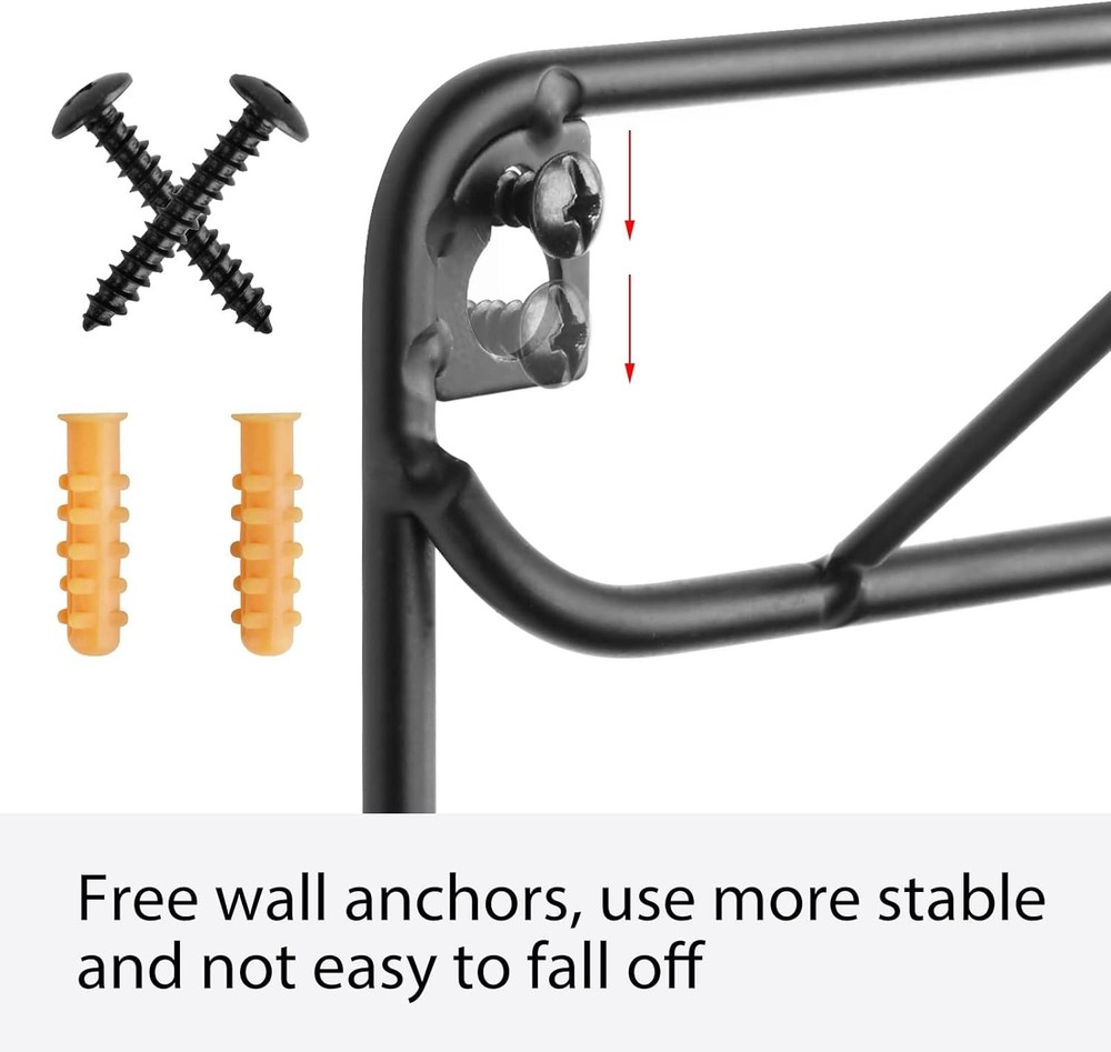 YBING Thread Holder Wall 2 Pack 54 Spools Thread Rack Wall Mount Embroidery S...