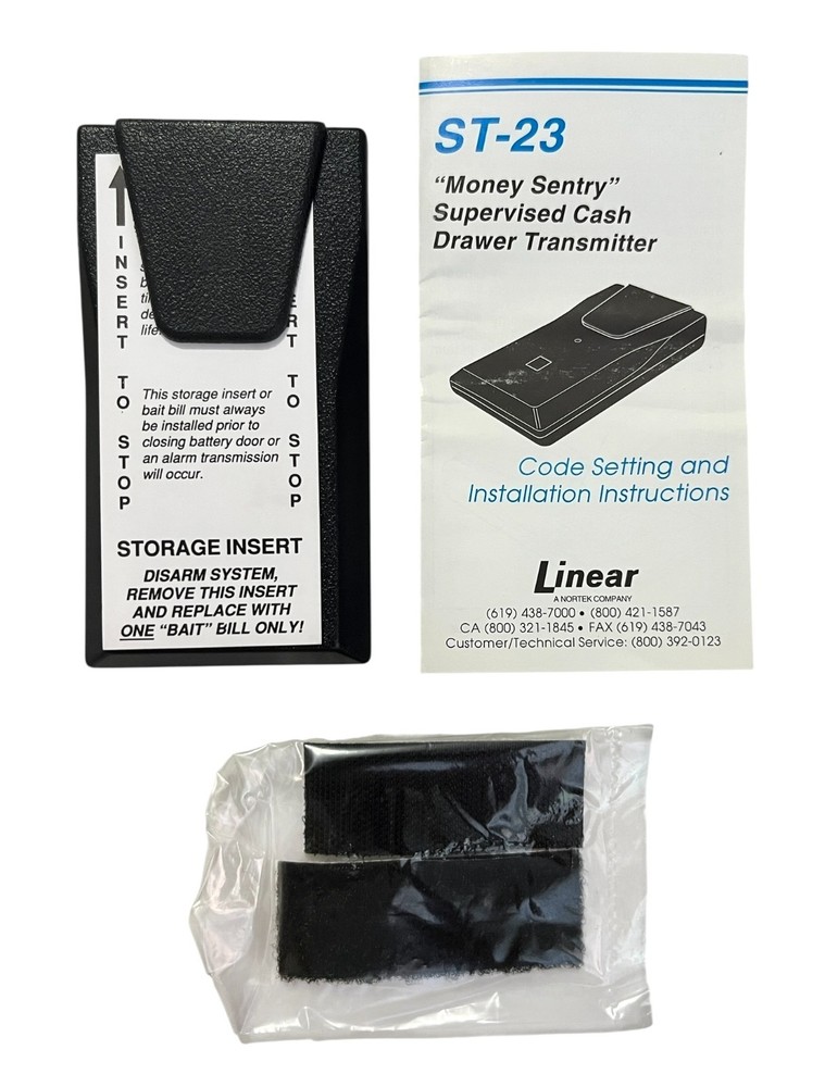 Linear ST-23 Supervised Wireless Money Trap Transmitter