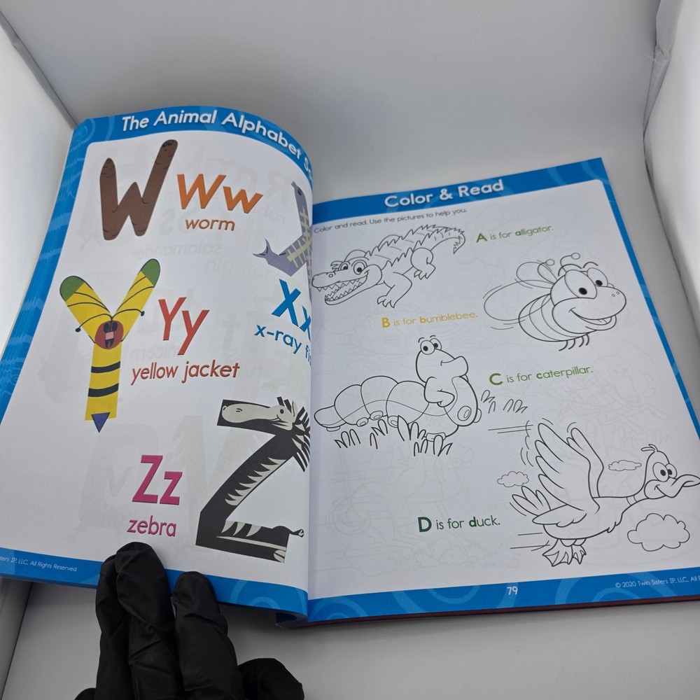 Creative Teaching Materials Lets Get Ready for Preschool Learning Workbook