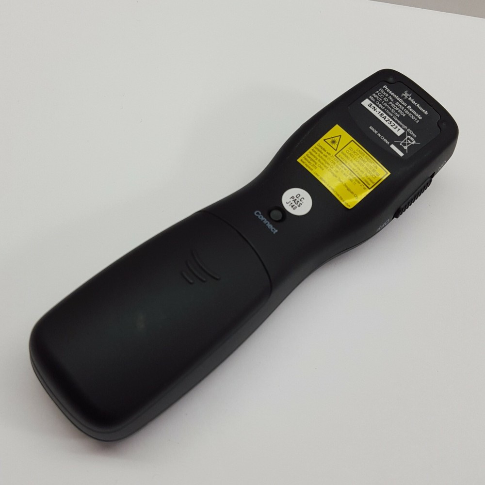 BlackWeb Remote 2.4GHz Wireless Presenter 82 ft. Range BWA18HO013 (D1900)