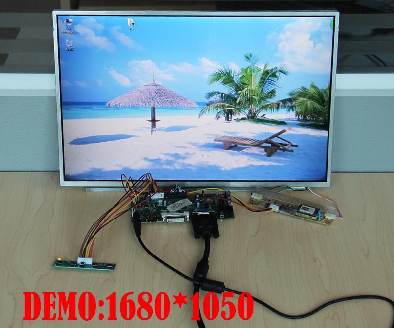 HDMI DVI VGA LCD Controller board driver Kit Diy for CLAA154WB04 1280X800 panel