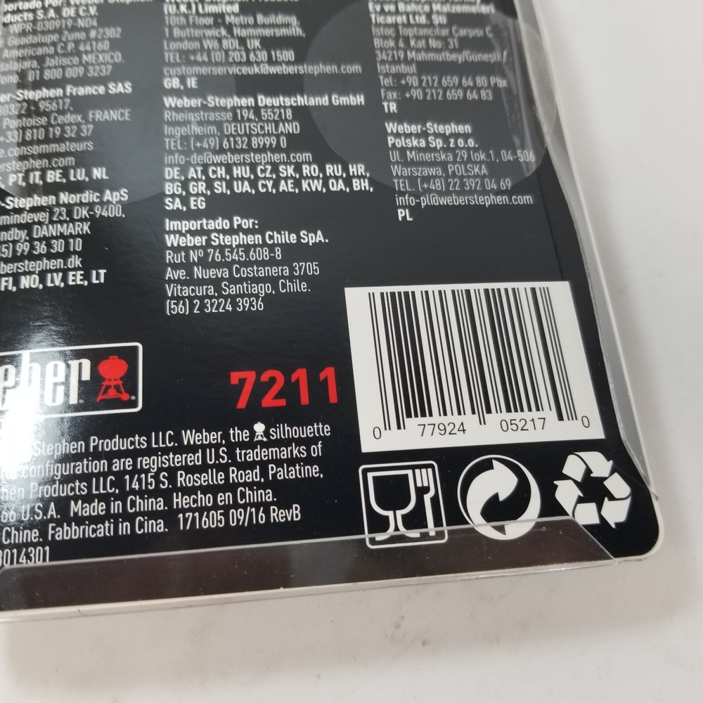 Weber iGrill Thermometer Pro Meat Temp Probe for Grill