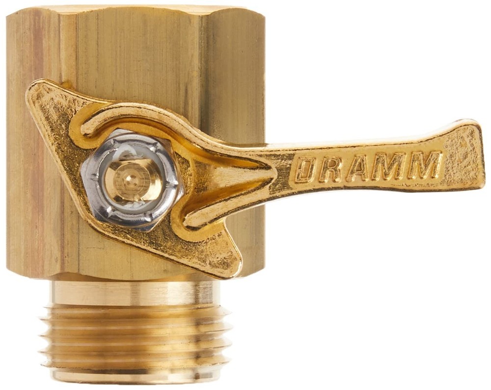 Durable Brass Shut-Off Valve - Full Flow Construction