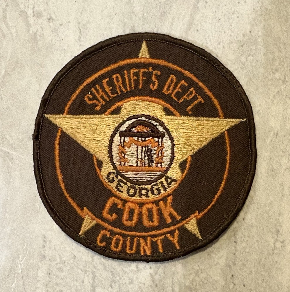 Georgia Sheriffs Dept Patch