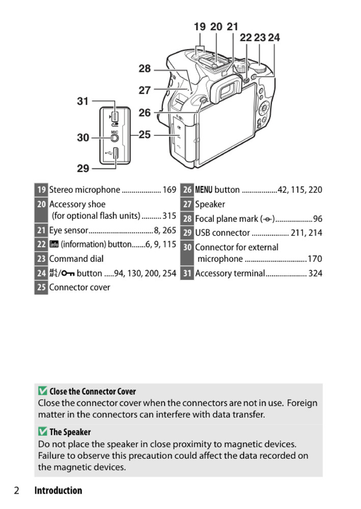 Nikon D5600 — User Reference Manual Guide — 1/2 Size, 5.5" x 8.5" Small Compact