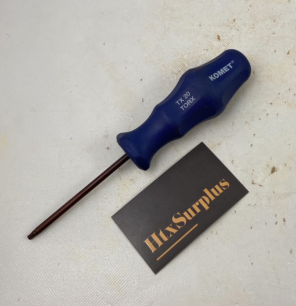 ☀️(1 pc) Komet Size 20 Torx TX20 Driver for Indexables Carbide Insert Screw