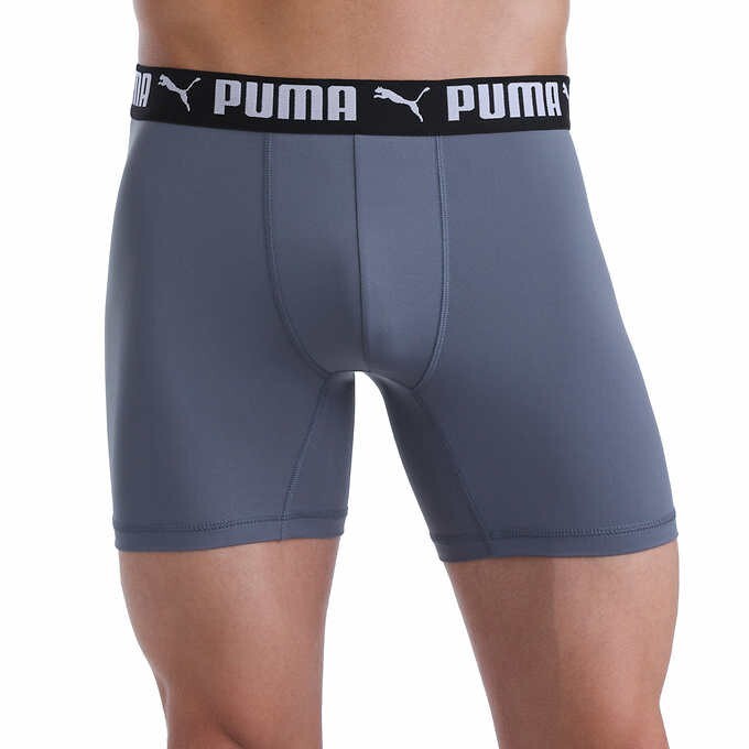 5 Pack Puma Men's Microfiber Boxer Brief ( SIZE M )