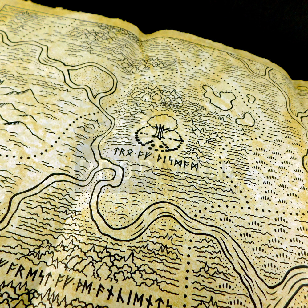 ONCE UPON A TIME Map Original Prop (3446-9216)