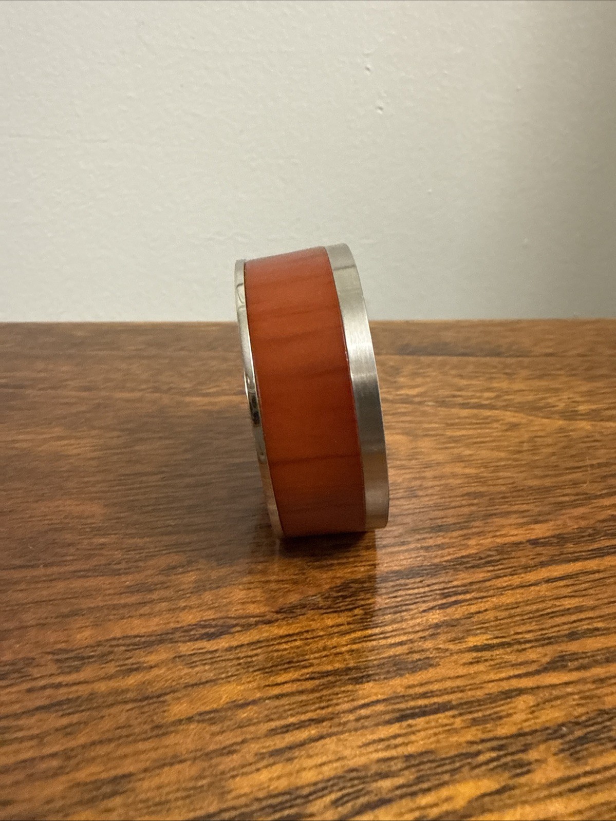 Vintage Travel Alarm Clock with leather case