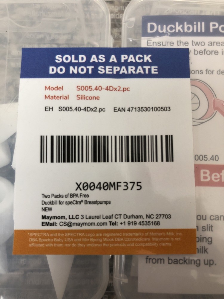 [8-Count] Duckbill Valves for Spectra, Replaceable Duckbill