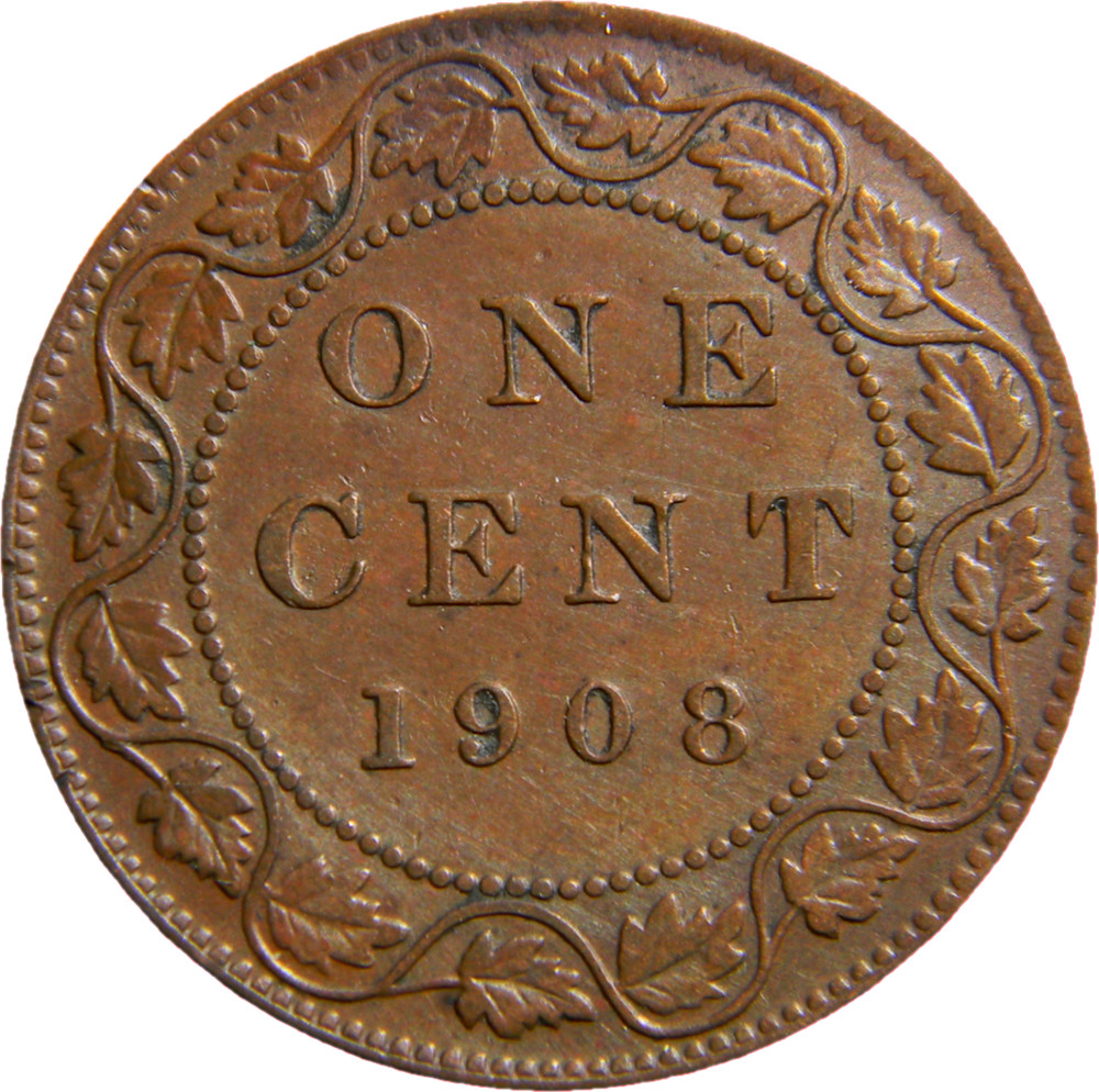 Canada 1908 One Cent (05054)
