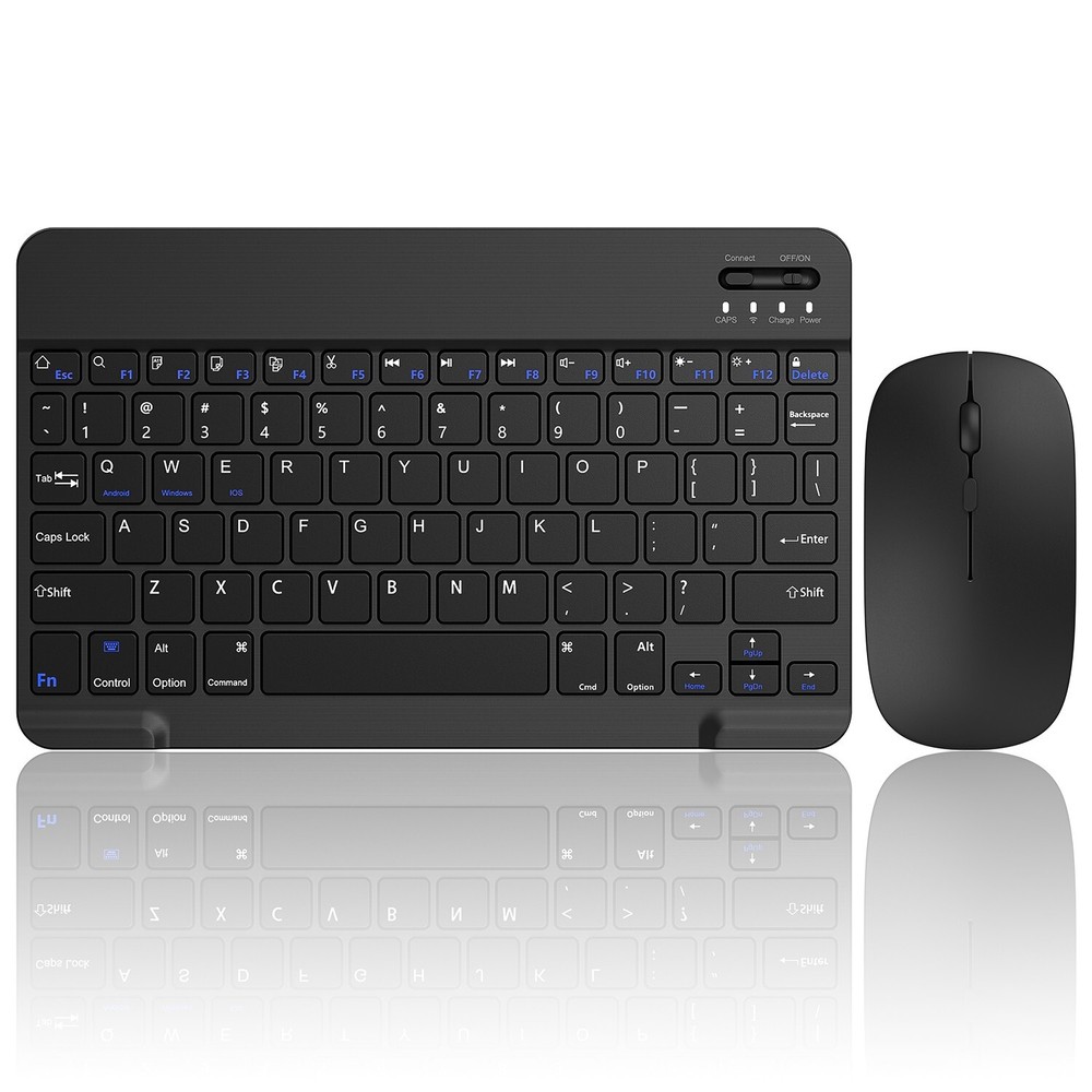 Bluetooth Wireless Keyboard and Mouse For Android IOS PC Phone Tablet Samsung