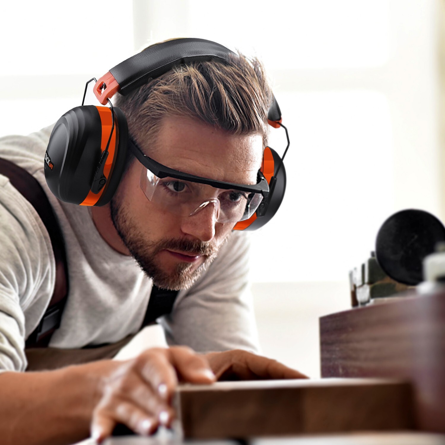 Tacklife Noise Reducing Folding Shooters Hearing Protection Ear Muffs