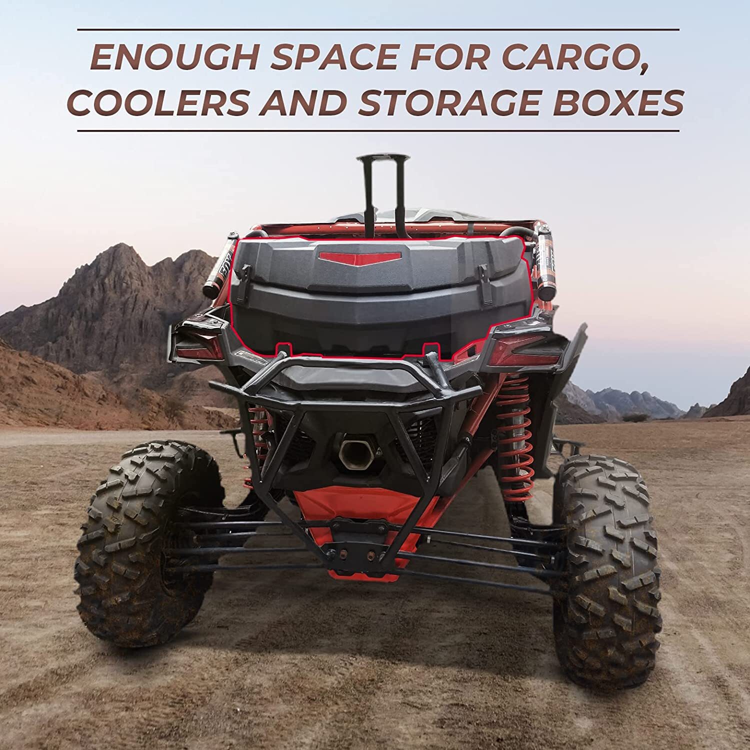 For Can Am Maverick X3 /Max /Turbo/R UTV Spare Tire Carrier Mount Rack 2017-2024