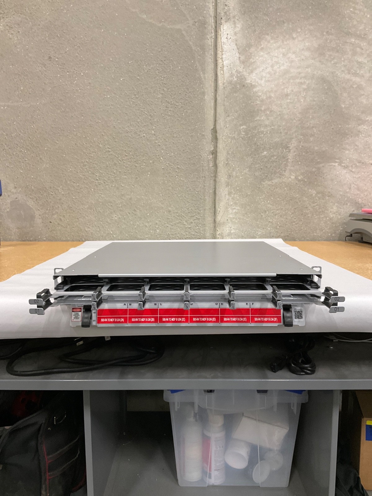Corning EDGE8-01U Housing Rack Mount Enclosure