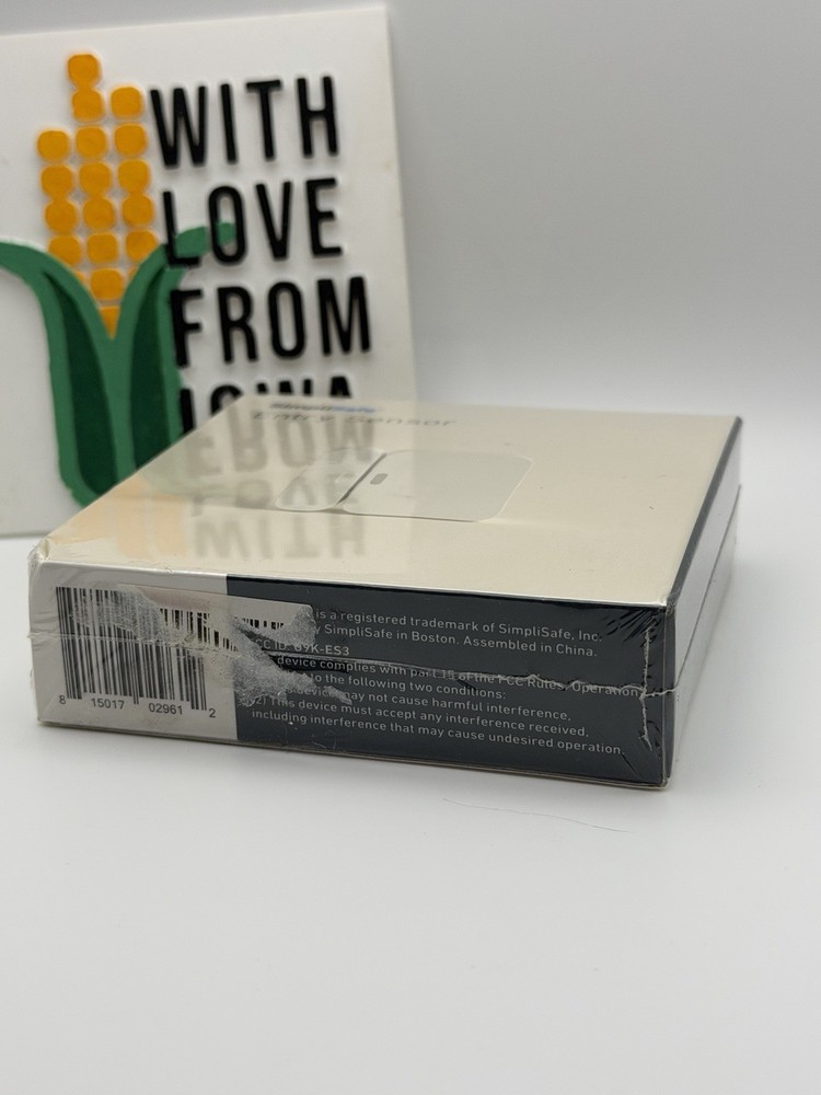 SimpliSafe Smart Indoor Entry Sensor Wi-Fi Connected Wireless (Battery) - White-