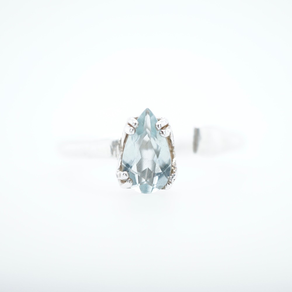 Sterling Silver Sky Blue Topaz Ring