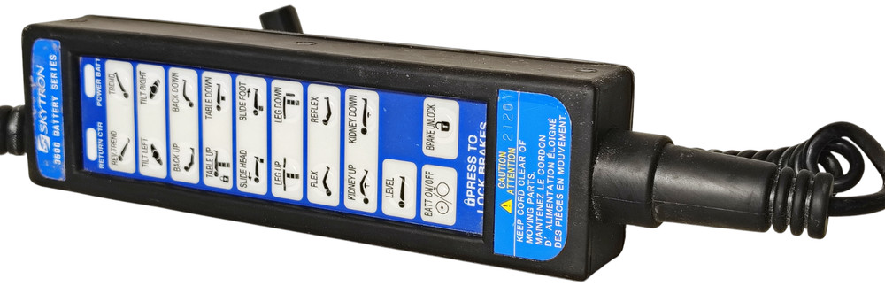 Skytron 3500 Battery Series Surgical Table Controller 7-Pin Hand Control