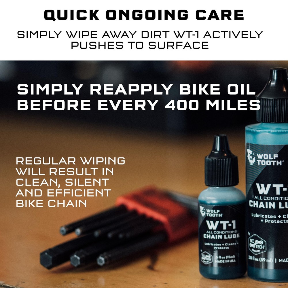 Wolf Tooth WT-1 Chain Lube 0.5 oz