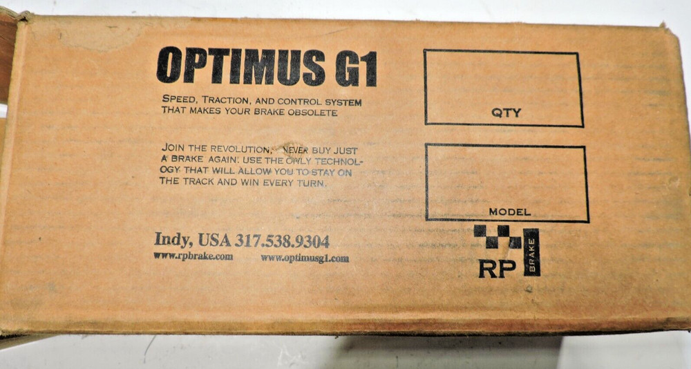 Optimus G1 Brake Speed Traction Control system NEW