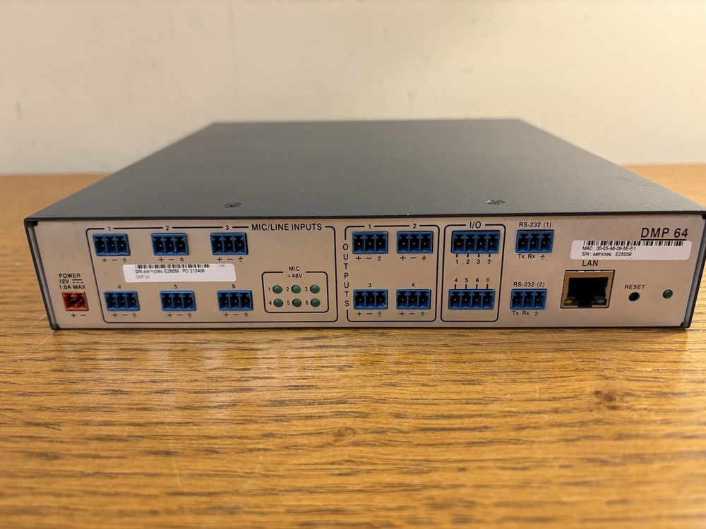 Extron DMP 64 Digital Matrix Processor With Power Supply - FREE SHIPPING