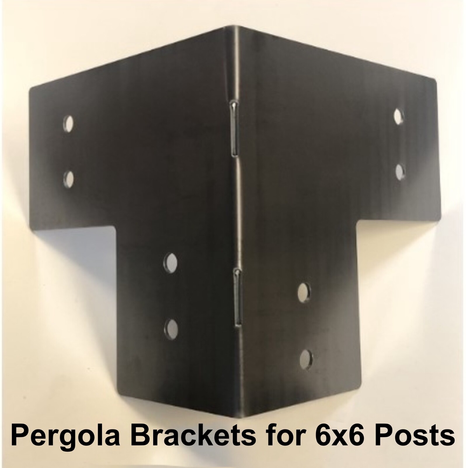 PostHugger™ Brackets For 6 x 6 Posts - Heavy Duty Shop Table Pergola - USA Made