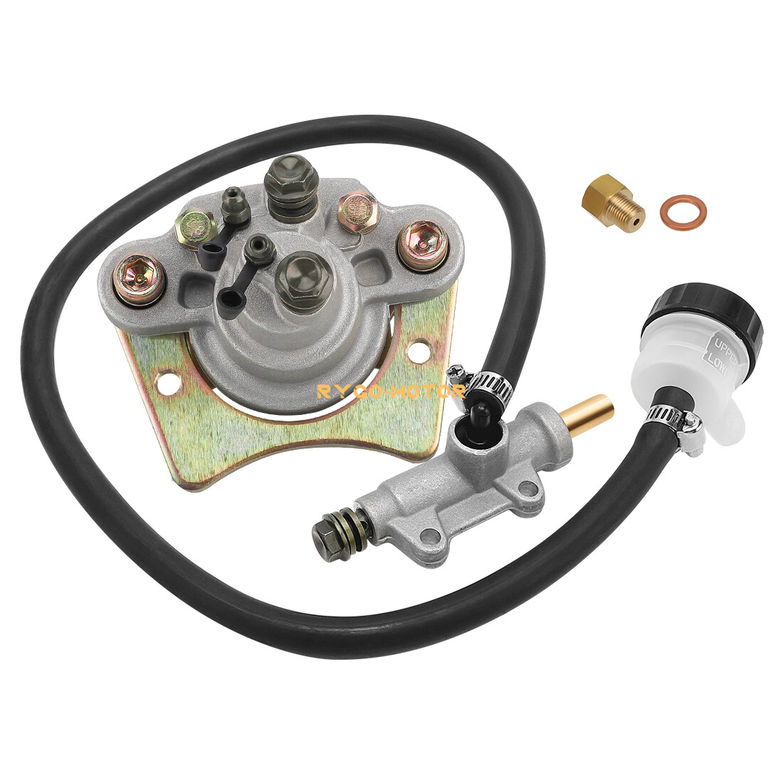 Rear Brake Caliper & Master Cylinder for Polaris Trail Blazer 250 330 Trail Boss