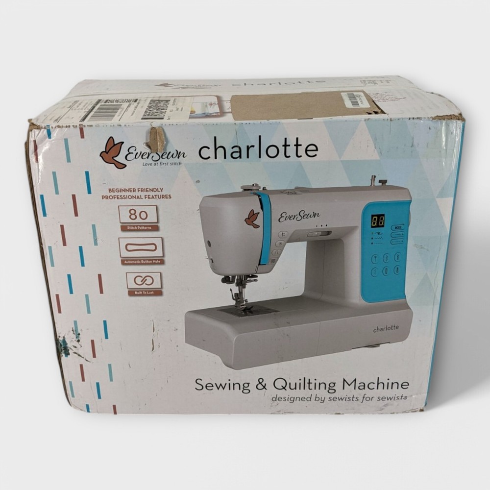 Eversewn Charlotte 80 Stitch Computerized Sewing and Quilting Machine