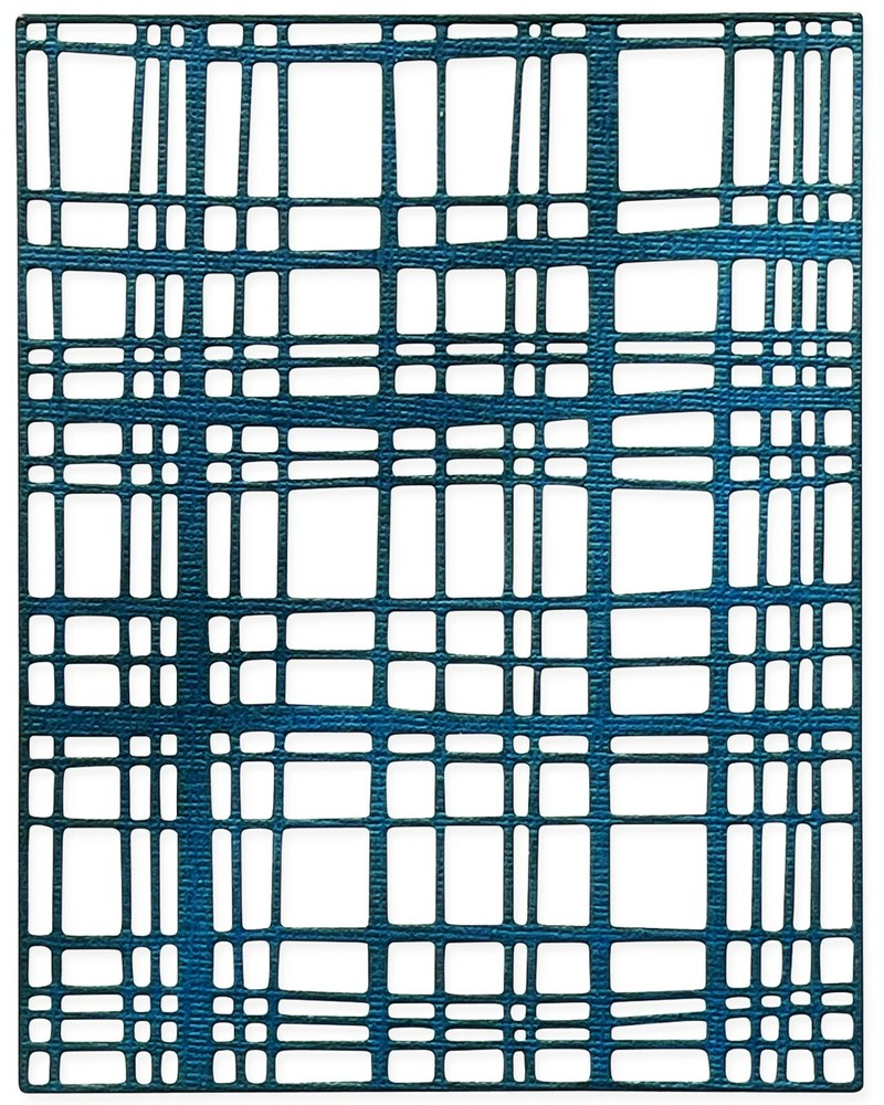 Sizzix Thinlits Simple Plaid #665856 Retail $19.99 Tim Holtz