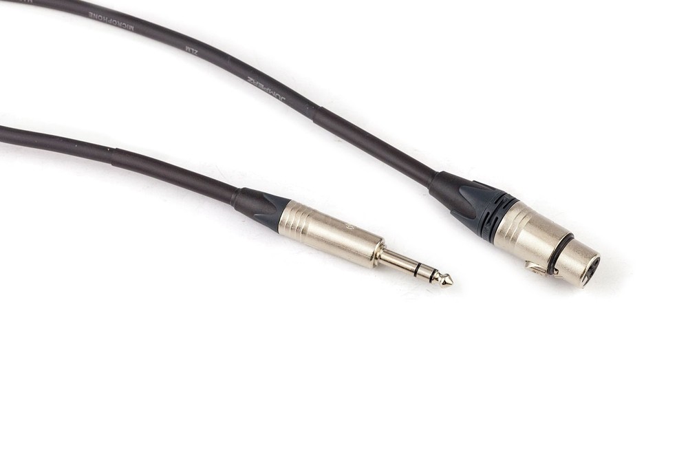 Vintage King Project Studio Patch TRS - XLRF - 3'