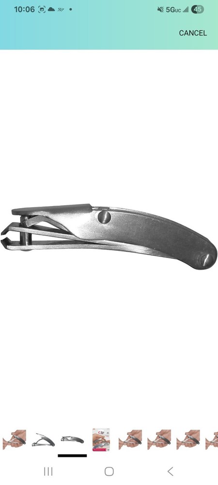 Clip Right Finger Nail Clipper