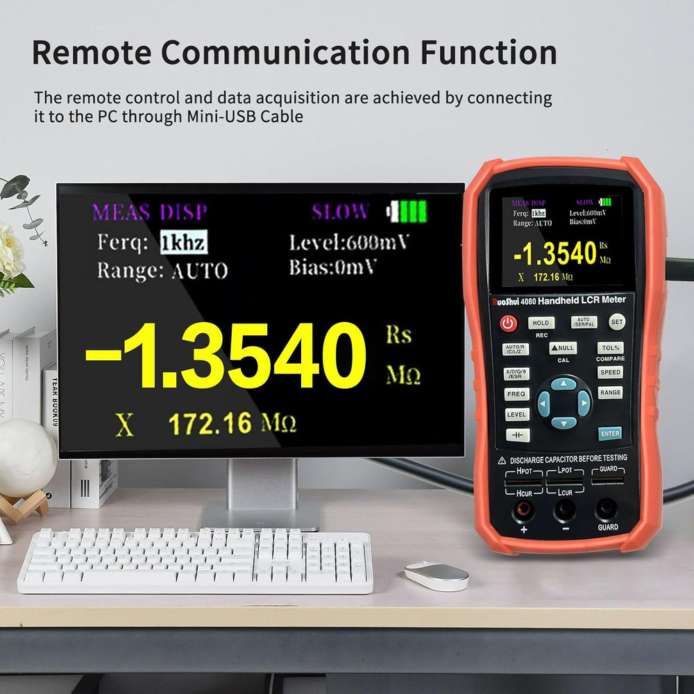 High Precision Digital LCR Meter 100Hz-100kHz for Engineers & Technicians