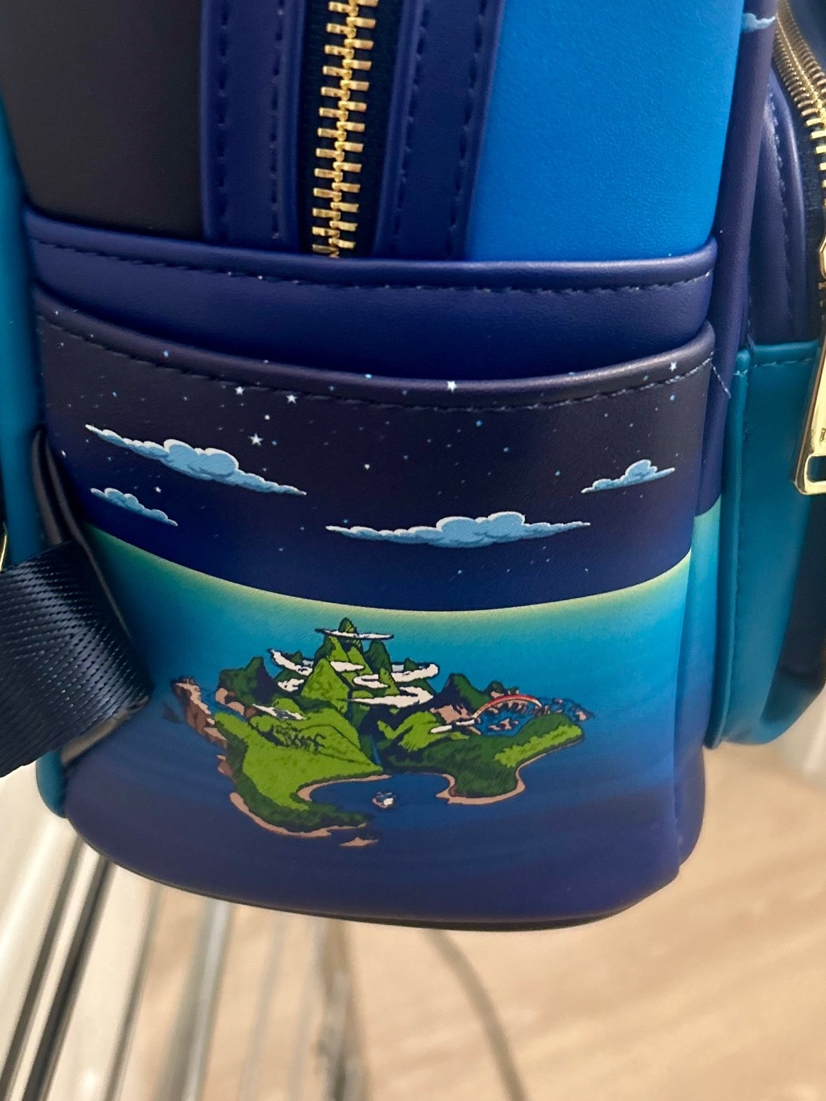 Disney Parks Loungefly Peter Pan’s Flight Ride Mini Backpack NEW With Tags Park